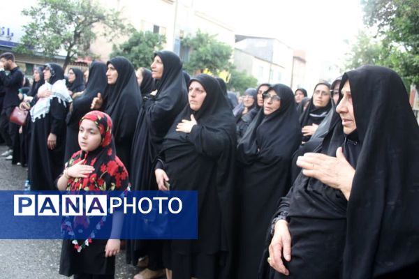 اجتماع عزاداران ملت امام حسین (ع) در گلوگاه 