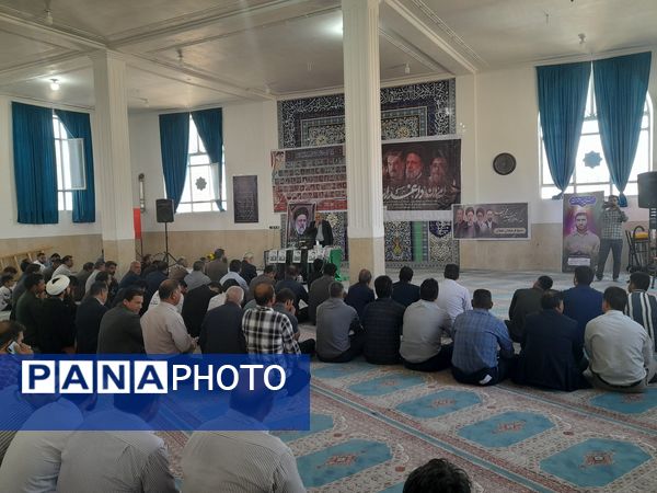 برگزاری مراسم چهلم شهدای خدمت 