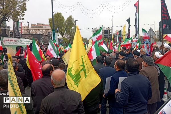 روز جهانی قدس در ناحیه دو شهرری 