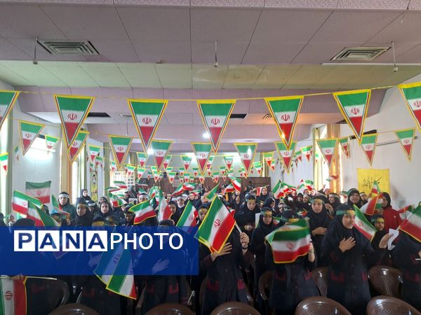 طنین زنگ انقلاب در مدارس شهرستان شهریار 