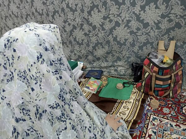 اعتکاف در مسجد جامع روستای بزنجرد خلیل آباد 