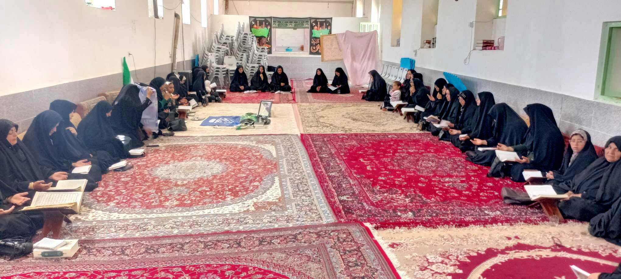 مراسم سوگواری شهادت امام صادق ع در روستای میرآباد