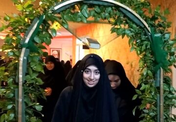 نواخته شدن زنگ مهر در دبیرستان شیوا