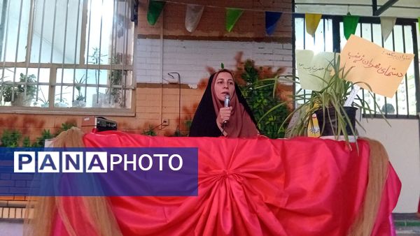 مراسم ولادت حضرت زینب(س) و روز پرستار در دبیرستان عطیه