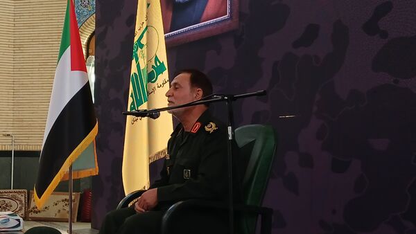 مراسم بزرگداشت مجاهد شهید سیدحسن نصرالله در مسجد خاتم‌الانبیا شهرستان ملارد