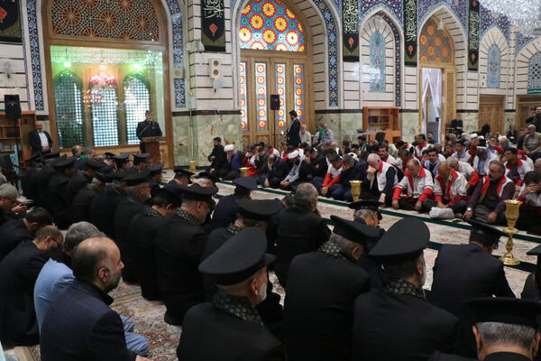 آیین سیاهپوشان حرم مطهر حضرت فاطمه معصومه(س)