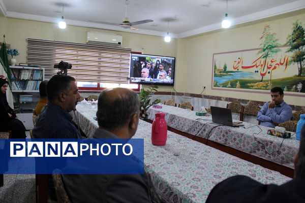 برگزاری وبینار آیین خشت‌گذاری طرح مدرسه اولیا در بندپی شرقی