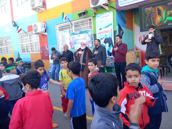 مراسم شهادت حضرت فاطمه(س) در مدرسه شهدای فرهنگی