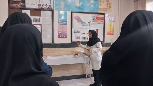 بازدید علمی دانش آموزان تفت از مرکز خدمات جامع محمد رسول الله(ص)
