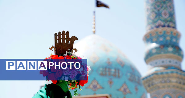 عزاداری روز تاسوعا در مسجد مقدس جمکران