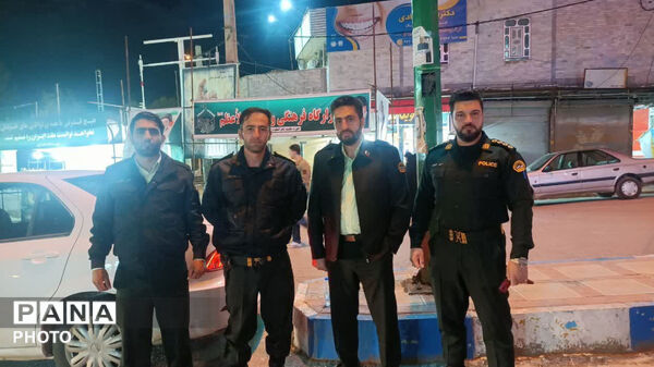 قرار شبانه نماد ایستادگی و همدلی میدان امام (ره) شهرستان کوهدشت