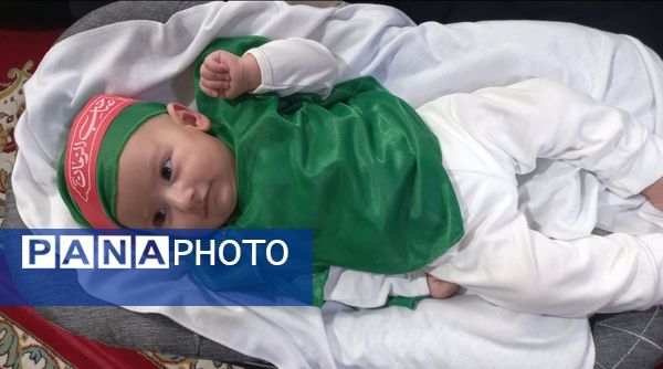 شیرخوارگان حسینی در مسجد جامع امام محمدباقر (ع)