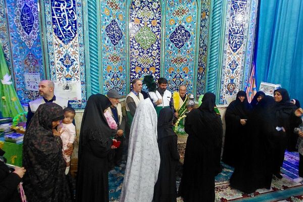 آیین معنوی اعتکاف در مسجد جامع بومهن