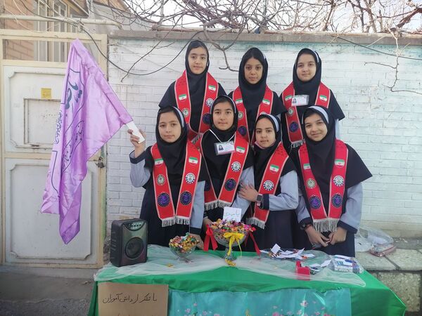 موکب نیمه شعبان در مدرسه نخودی