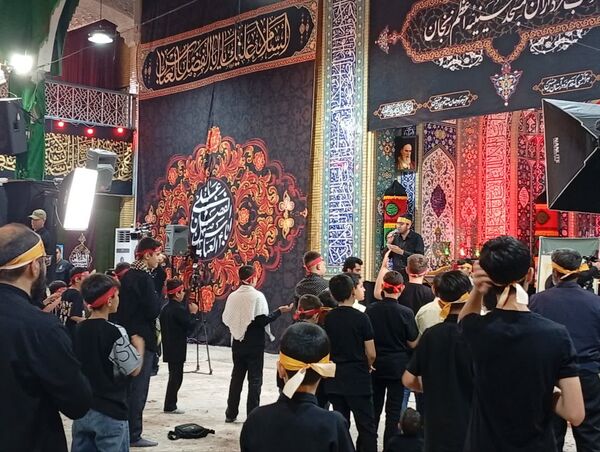 سوگواره «احلی من العسل» در حسینیه اعظم زنجان 