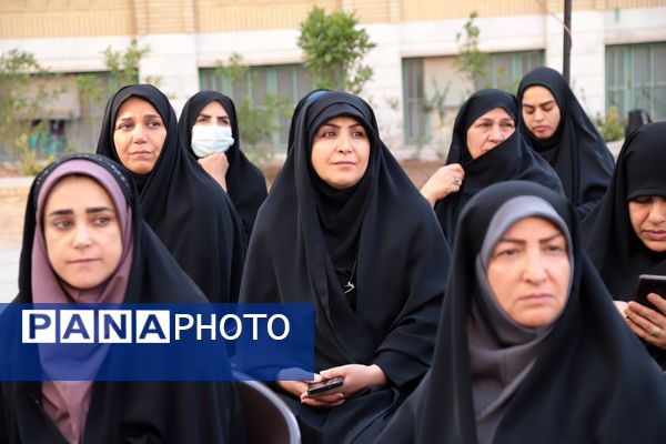 صبحگاه مشترک بسیج فرهنگیان اداره‌‌کل آموزش و پرورش شهر تهران 