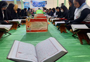 محفل انس با قرآن در ایزدخواست