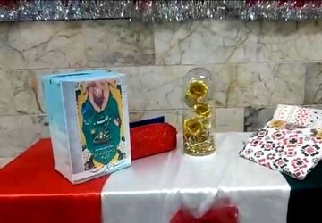 جشن نیکوکاری در  دبیرستان شهید صدر ناحیه ۶ مشهد