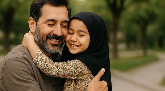 پشت آرامش ما، سایه پدر است