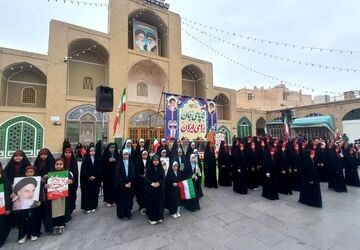 برگزاری راهپیمایی یوم‌الله ۲۲بهمن در چهل و هفتمین فجر انقلاب در تفت
