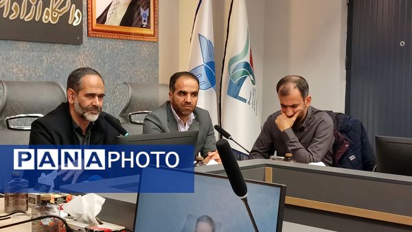 دیدار دانشجویان دانشگاه آزاد با نماینده مجلس شورای اسلامی در کرج 