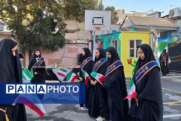 عطر ایثار در مدرسه فاطمیه ورامین پیچید