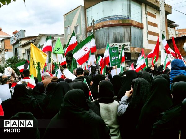 فریاد بلند آزادی قدس در گلوگاه 