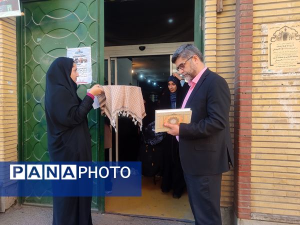 اعزام دانش‌آموزان دختر قائمشهری به اردوی راهیان نور