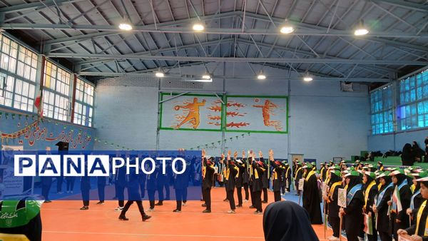  همایش دانش‌آموزی یاوران انقلاب شهرستان ورامین