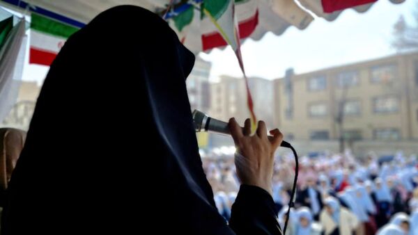 مراسم بزرگداشت شهادت حضرت زینب (س) در مدرسه حافظ