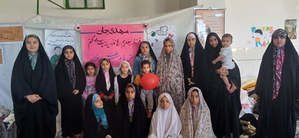 اعتکاف، پرواز دل‌های دختران دانش‌آموز کوهپایه