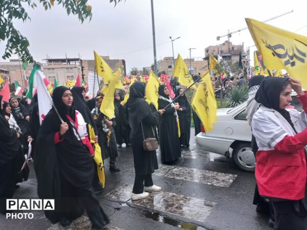خدمت‌رسانی جمعیت هلال‌احمر کرج در اجتماع بزرگ «جان‌فدایان» 