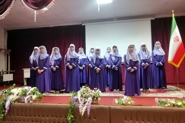 جشنواره دانش‌آموزی سرود در هنرستان سعادت پردیس 