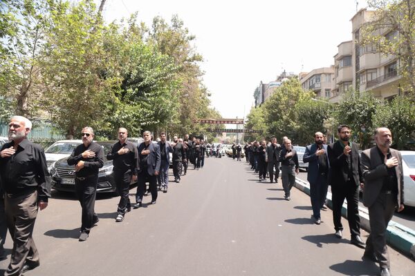 برپایی دسته عزاداری اداره‌کل آموزش و پرورش شهر تهران 