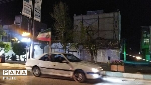 رژه ماشینی در سراسر شهر نیشابور-۲