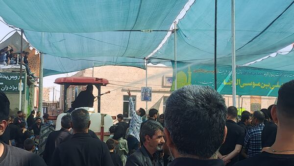 بزرگترین اجتماع حسنیون کشور همراه با تعزیه خوانی در روستای کفکی خراسان رضوی