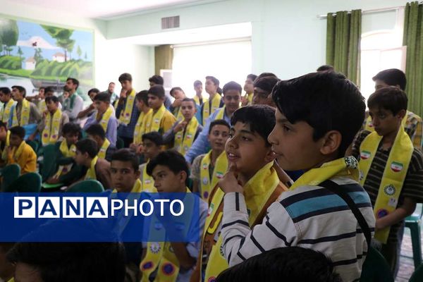 اولین روز از پیش اردوی ملی تشکیلات پیشتازان پسر