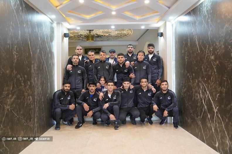 تیم ملی کشتی فرنگی راهی قرقیزستان شد


