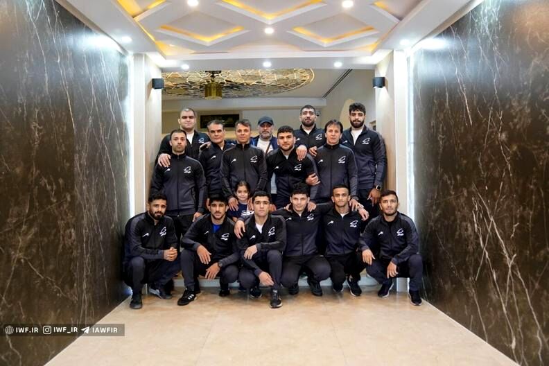 تیم ملی کشتی فرنگی راهی قرقیزستان شد


