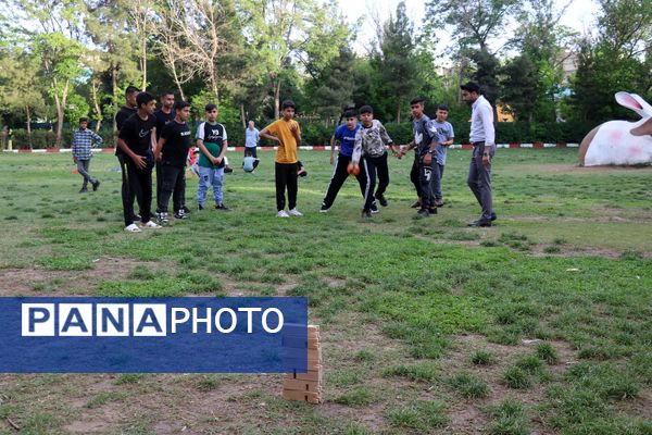 سپری شدن اوقات فراغت زیارت اولی‌ها با بازی‌های تاما  