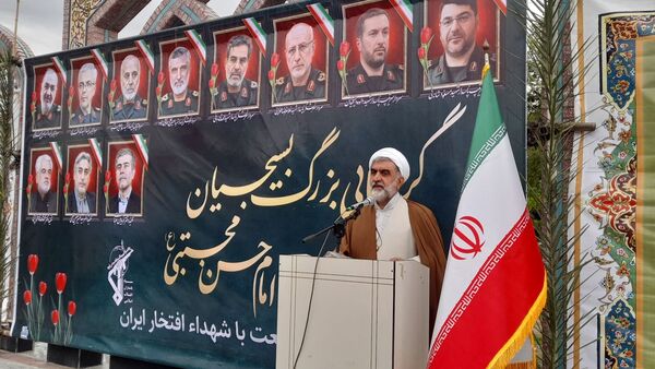 گردهمایی بسیجیان حوزه امام حسن مجتبی(ع)در قائمشهر