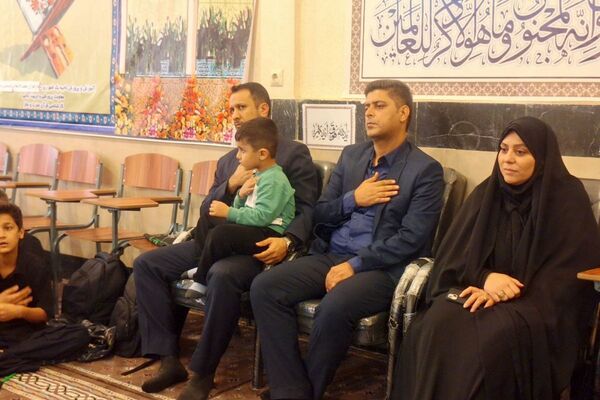 مراسم عزاداری نوگلان فاطمی در دارالقرآن حجت الاسلام قرائتی