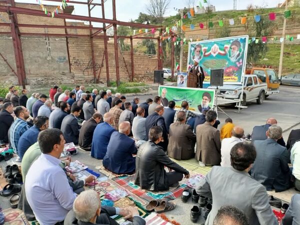 نماز عید فطر در پلدختر و معمولان