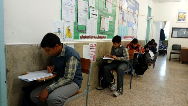 مرحله استانی «آزمون پیشرفت تحصیلی» در دبیرستان نمونه دولتی شهید حاج قاسم سلیمانی شهرستان بن