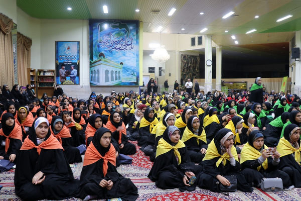 افتتاحیه اردوی دختران زیارت اولی استان خراسان رضوی 
