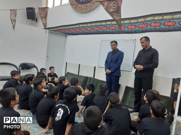 مراسم دهه اول ماه محرم به میزبانی هیئت دانش آموزی قاسم بن الحسن (ع)