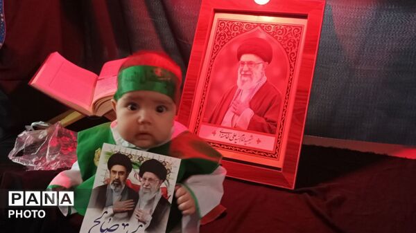 مراسم شیرخوارگان حسینی در مهدیه معلا شهر میلاجرد