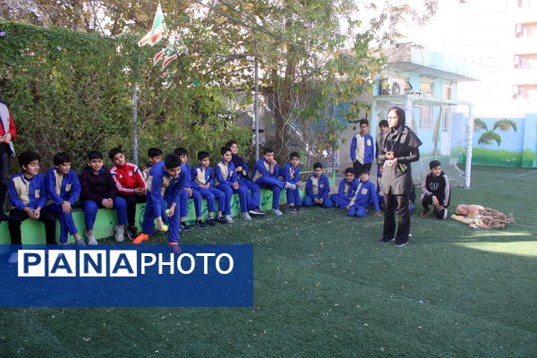 مسابقات بومی محلی در مدرسه شجاعی فر شهرستان بوشهر