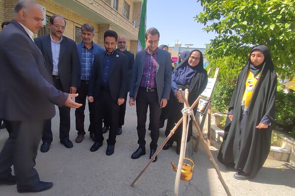 مانور مهارت‌های تشکیلاتی سازمان دانش‌آموزی ناحیه ۳ شیراز