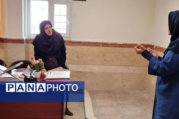 برگزاری فرایند مصاحبه انتخاب معلمان نمونه در مقطع ابتدایی، متوسطه اول و دوم در ری یک